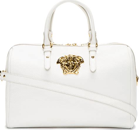 versace white medusa duffle bag|Versace la medusa tote bag.